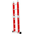 4*3 steps Industry FRP Glass Fibre folding Ladder